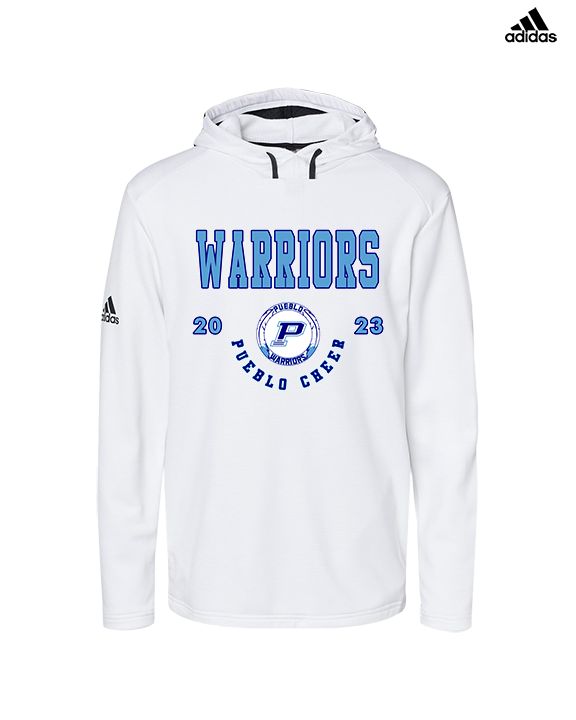 Pueblo HS Cheer Swoop - Mens Adidas Hoodie