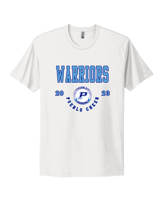 Pueblo HS Cheer Swoop - Mens Select Cotton T-Shirt