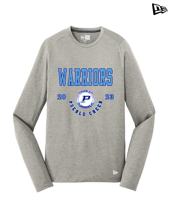 Pueblo HS Cheer Swoop - New Era Performance Long Sleeve