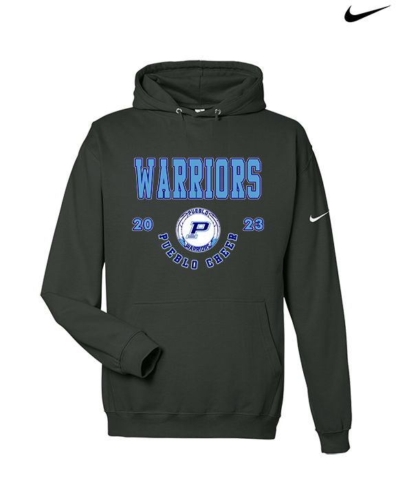 Pueblo HS Cheer Swoop - Nike Club Fleece Hoodie