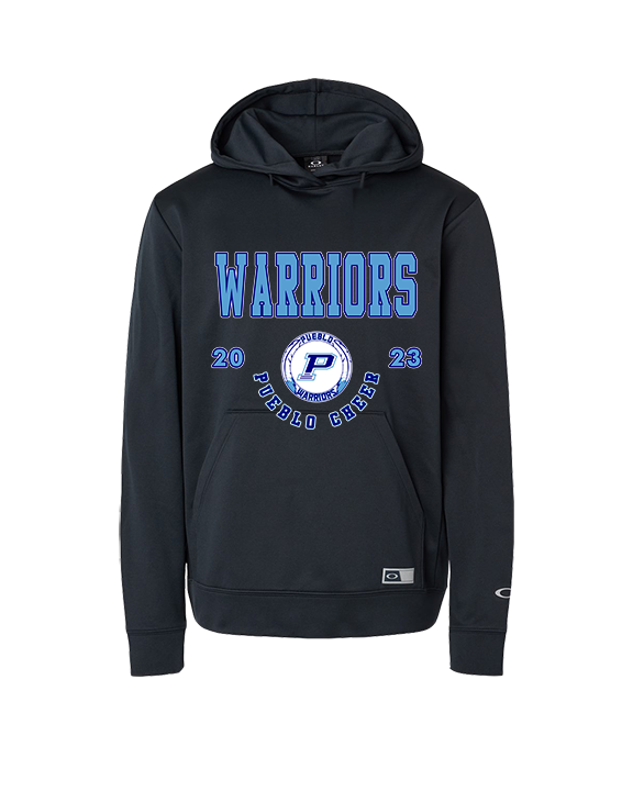 Pueblo HS Cheer Swoop - Oakley Performance Hoodie