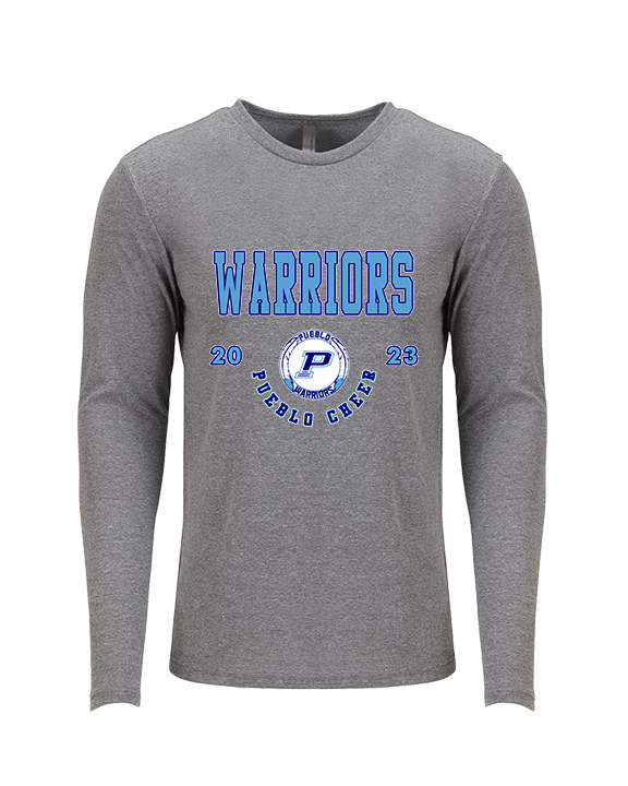 Pueblo HS Cheer Swoop - Tri-Blend Long Sleeve