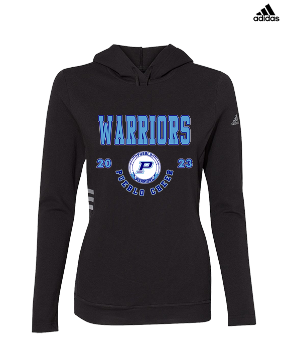 Pueblo HS Cheer Swoop - Womens Adidas Hoodie