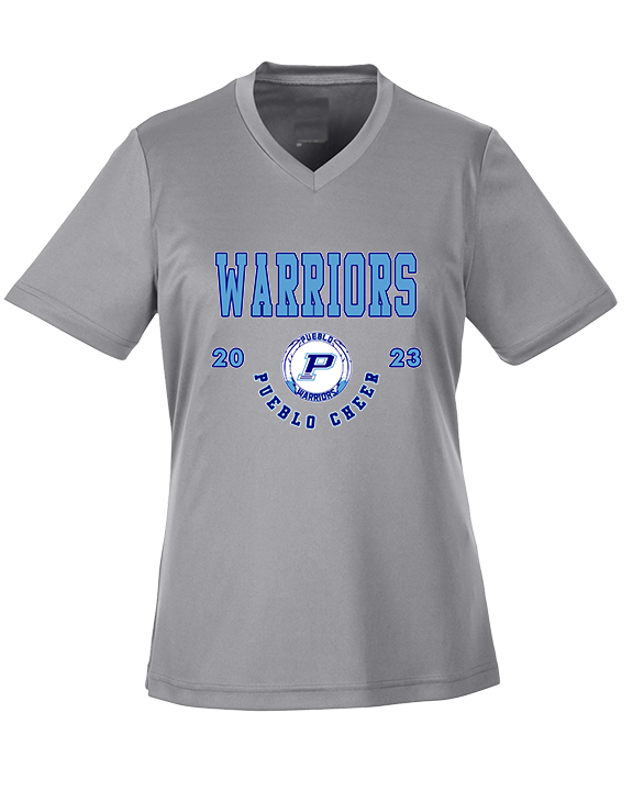 Pueblo HS Cheer Swoop - Womens Performance Shirt