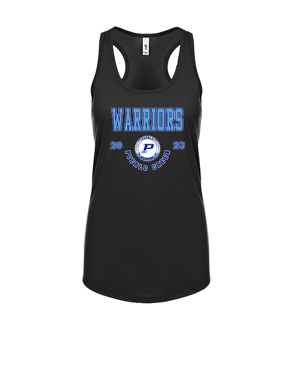 Pueblo HS Cheer Swoop - Womens Tank Top