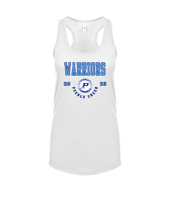 Pueblo HS Cheer Swoop - Womens Tank Top