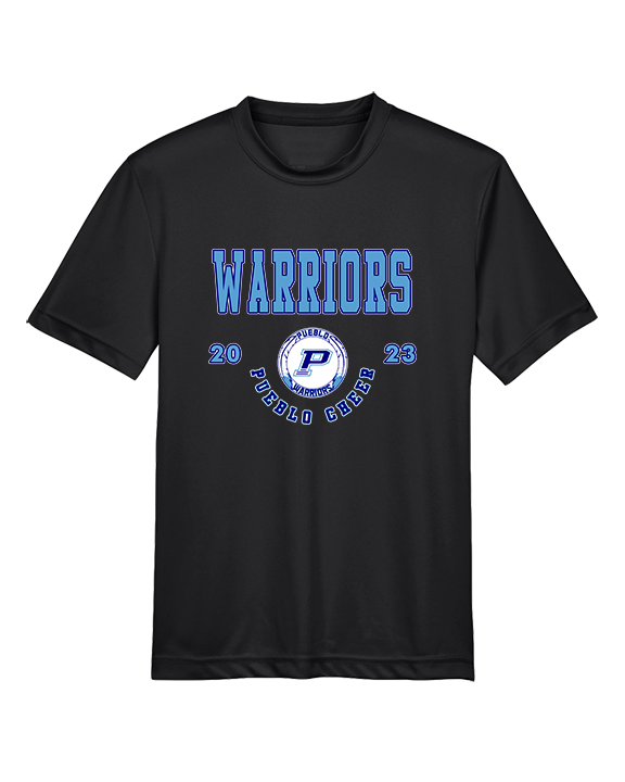 Pueblo HS Cheer Swoop - Youth Performance Shirt