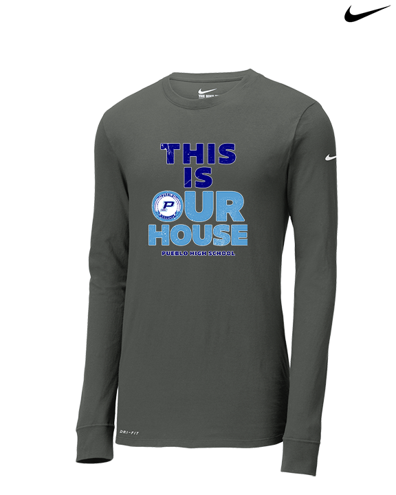 Pueblo HS Cheer TIOH - Mens Nike Longsleeve