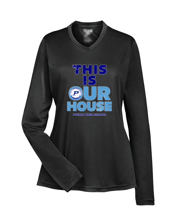 Pueblo HS Cheer TIOH - Womens Performance Longsleeve