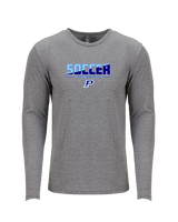 Pueblo HS Girls Soccer Cut - Tri-Blend Long Sleeve