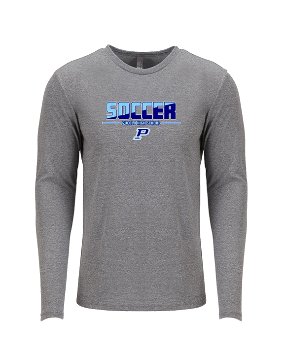 Pueblo HS Girls Soccer Cut - Tri-Blend Long Sleeve