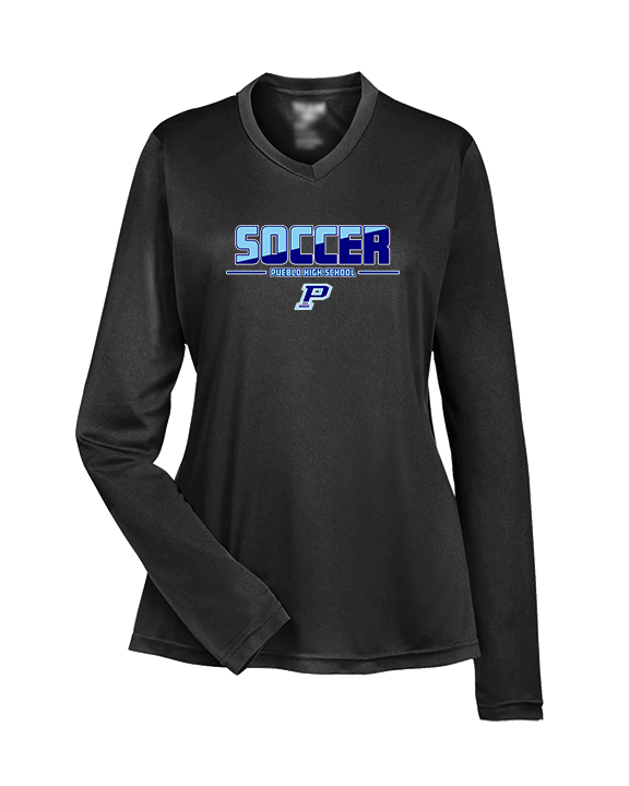 Pueblo HS Girls Soccer Cut - Womens Performance Longsleeve