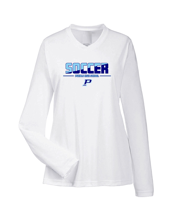 Pueblo HS Girls Soccer Cut - Womens Performance Longsleeve