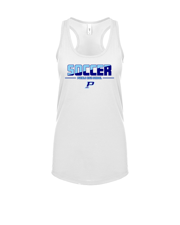 Pueblo HS Girls Soccer Cut - Womens Tank Top