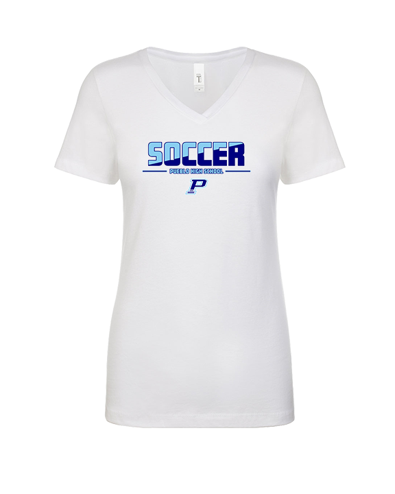 Pueblo HS Girls Soccer Cut - Womens V-Neck