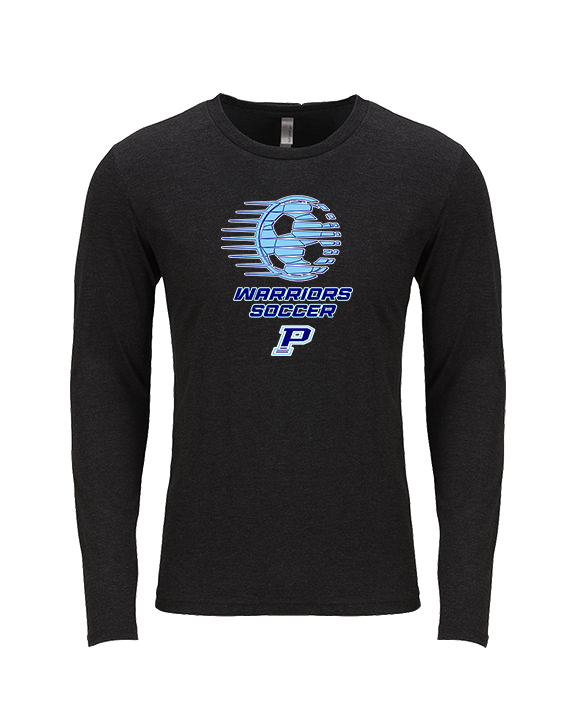 Pueblo HS Girls Soccer Speed - Tri-Blend Long Sleeve