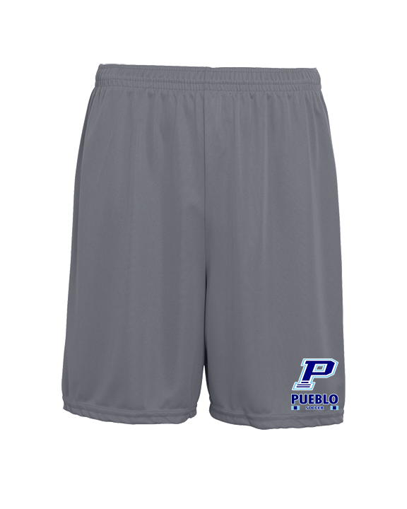 Pueblo HS Girls Soccer Stacked - Mens 7inch Training Shorts