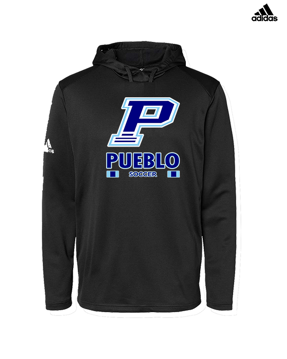 Pueblo HS Girls Soccer Stacked - Mens Adidas Hoodie