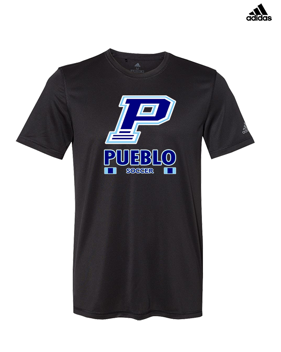 Pueblo HS Girls Soccer Stacked - Mens Adidas Performance Shirt