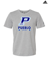 Pueblo HS Girls Soccer Stacked - Mens Adidas Performance Shirt