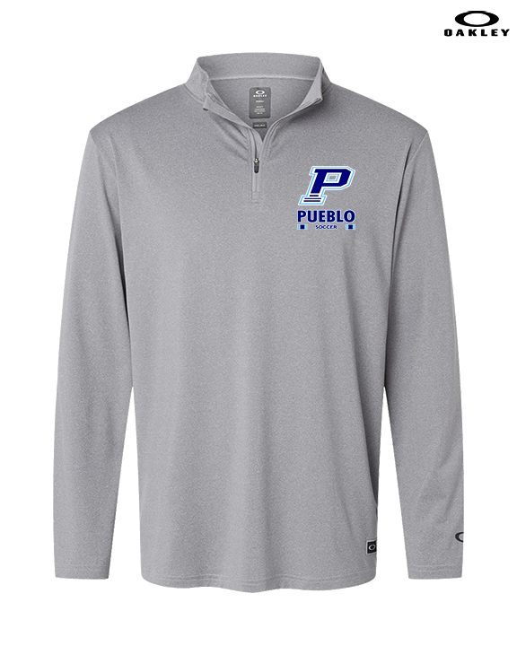 Pueblo HS Girls Soccer Stacked - Mens Oakley Quarter Zip