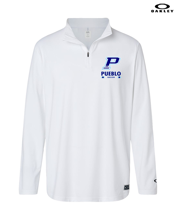 Pueblo HS Girls Soccer Stacked - Mens Oakley Quarter Zip