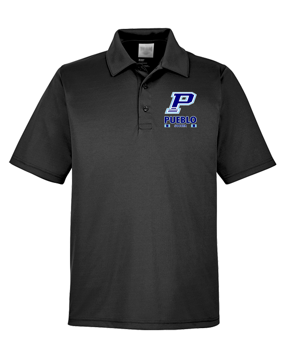 Pueblo HS Girls Soccer Stacked - Mens Polo