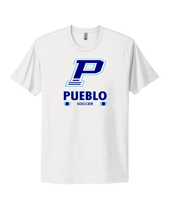 Pueblo HS Girls Soccer Stacked - Mens Select Cotton T-Shirt