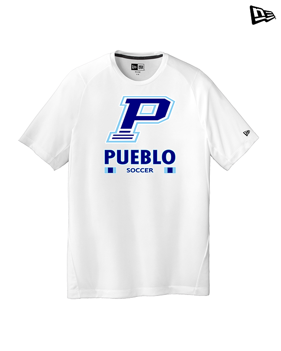 Pueblo HS Girls Soccer Stacked - New Era Performance Shirt