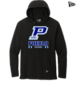 Pueblo HS Girls Soccer Stacked - New Era Tri-Blend Hoodie