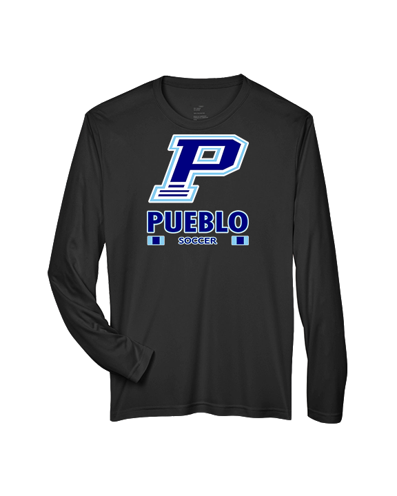 Pueblo HS Girls Soccer Stacked - Performance Longsleeve