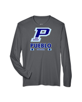 Pueblo HS Girls Soccer Stacked - Performance Longsleeve