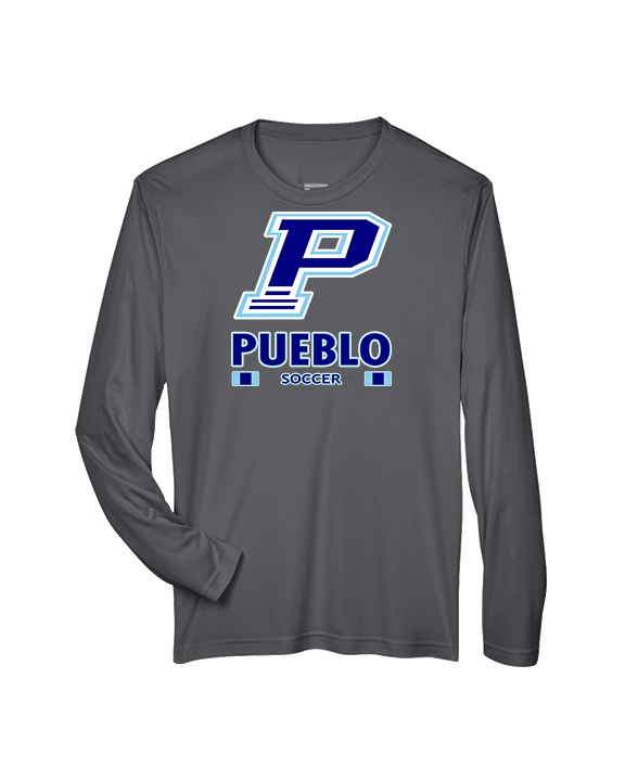 Pueblo HS Girls Soccer Stacked - Performance Longsleeve