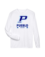 Pueblo HS Girls Soccer Stacked - Performance Longsleeve