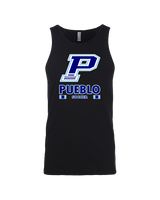 Pueblo HS Girls Soccer Stacked - Tank Top