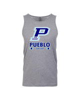 Pueblo HS Girls Soccer Stacked - Tank Top