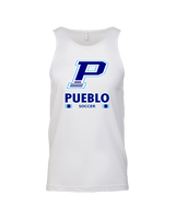 Pueblo HS Girls Soccer Stacked - Tank Top