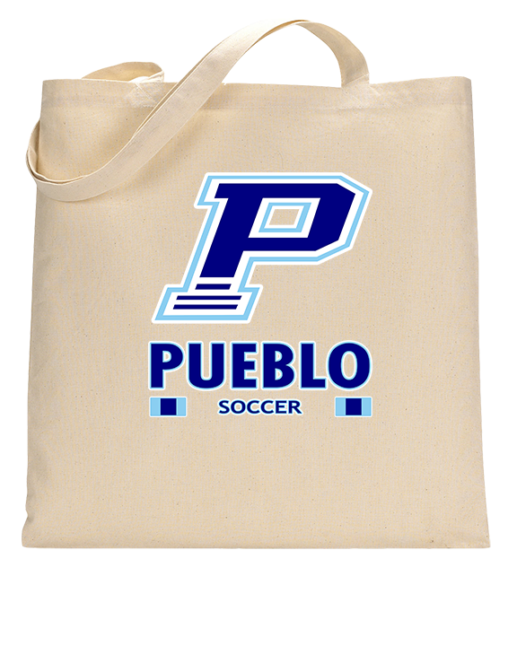 Pueblo HS Girls Soccer Stacked - Tote