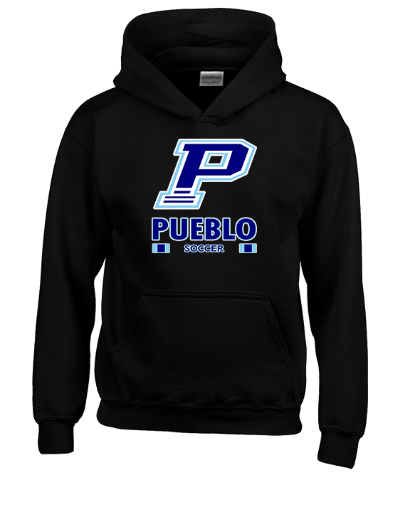 Pueblo HS Girls Soccer Stacked - Unisex Hoodie