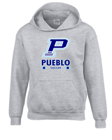 Pueblo HS Girls Soccer Stacked - Unisex Hoodie