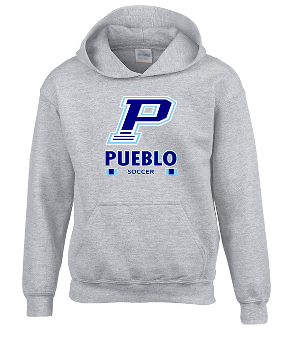 Pueblo HS Girls Soccer Stacked - Unisex Hoodie