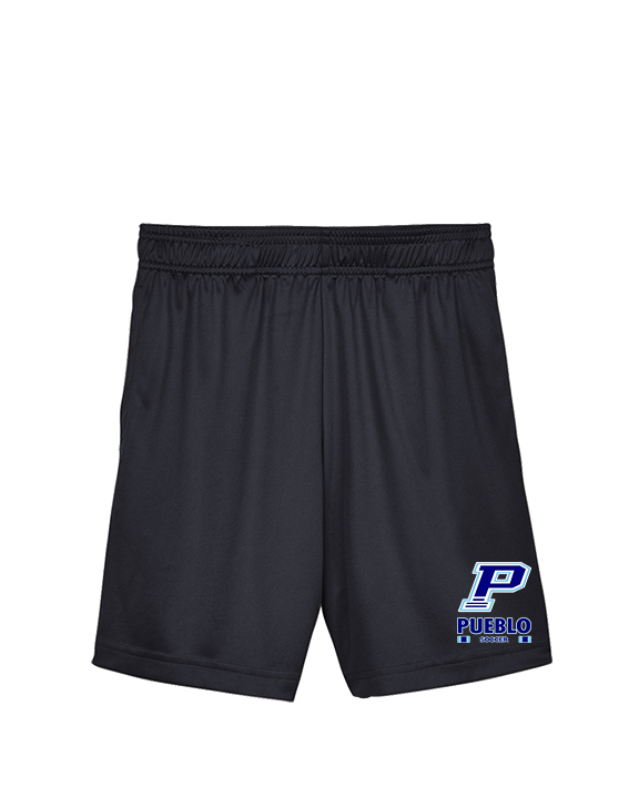 Pueblo HS Girls Soccer Stacked - Youth Training Shorts