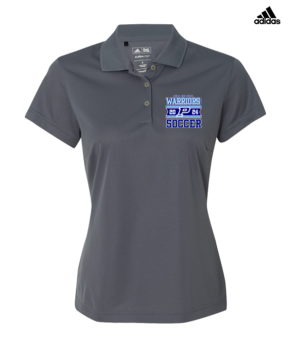 Pueblo HS Girls Soccer Stamp - Adidas Womens Polo