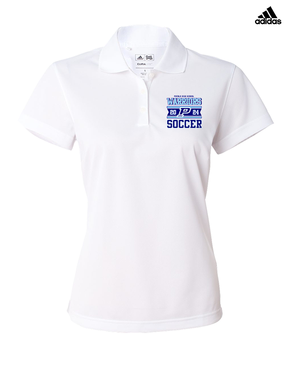 Pueblo HS Girls Soccer Stamp - Adidas Womens Polo