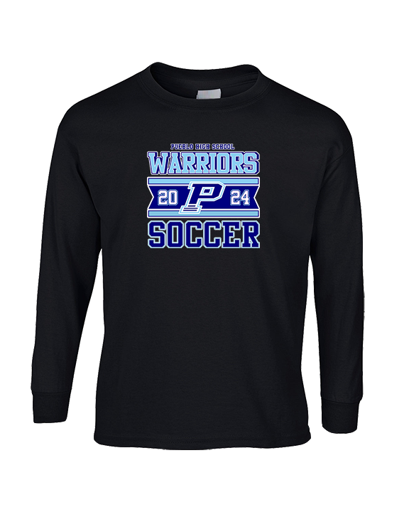 Pueblo HS Girls Soccer Stamp - Cotton Longsleeve