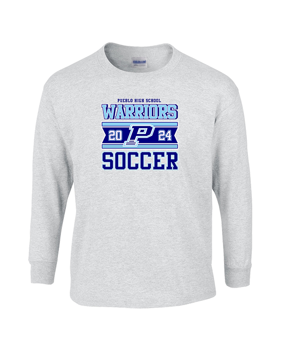 Pueblo HS Girls Soccer Stamp - Cotton Longsleeve