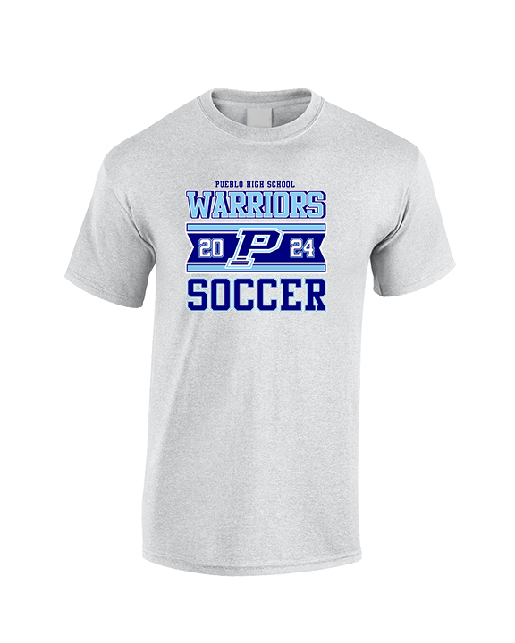 Pueblo HS Girls Soccer Stamp - Cotton T-Shirt