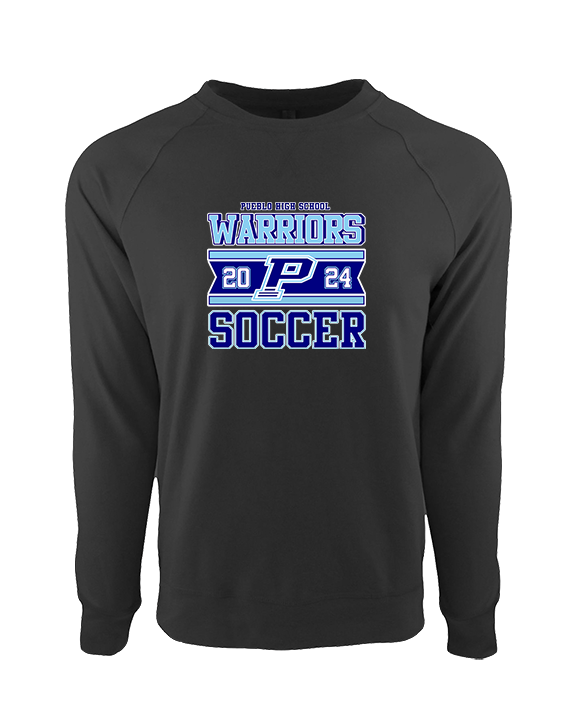 Pueblo HS Girls Soccer Stamp - Crewneck Sweatshirt