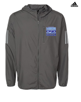 Pueblo HS Girls Soccer Stamp - Mens Adidas Full Zip Jacket