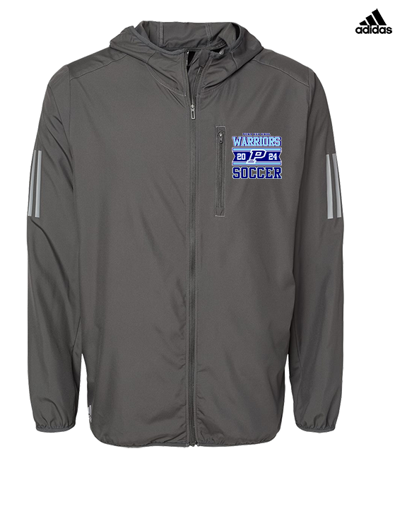 Pueblo HS Girls Soccer Stamp - Mens Adidas Full Zip Jacket